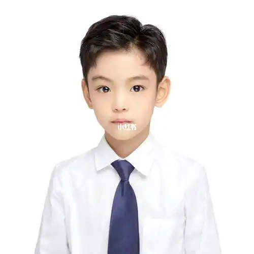 海马体儿童证件照