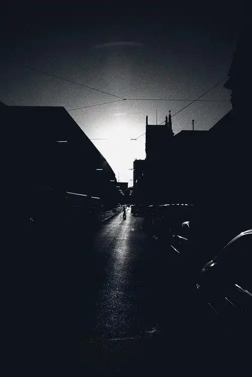 黑白手机高清壁纸竖屏