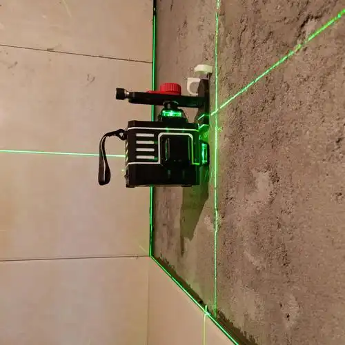 红外线激光12线水平仪绿光贴墙仪强光高精度自动打线平水仪德国