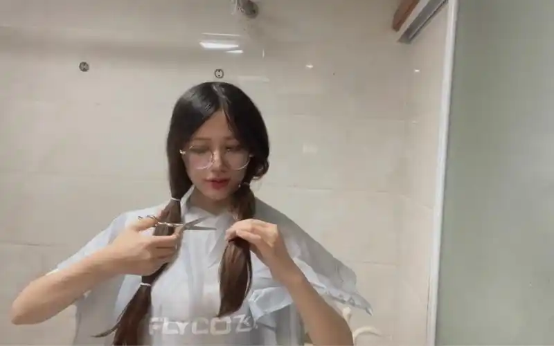 活动作品如何自己在家剪头发