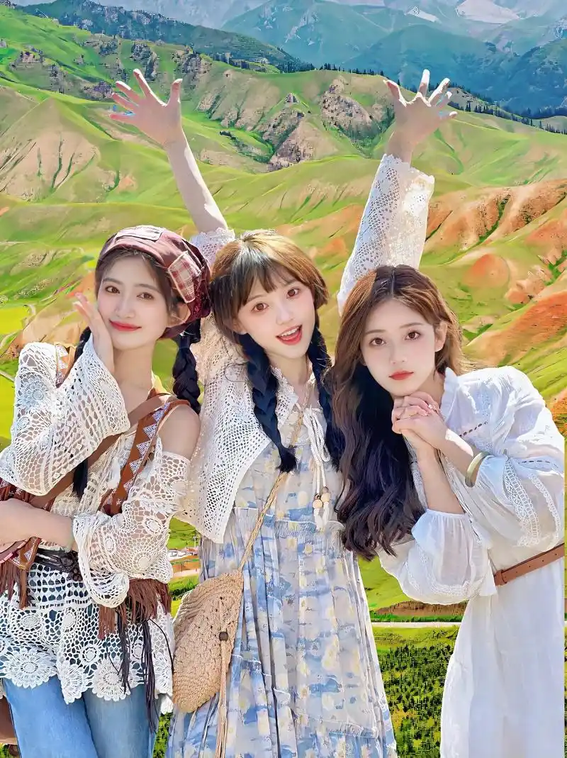 闺蜜拍照姿势来啦!