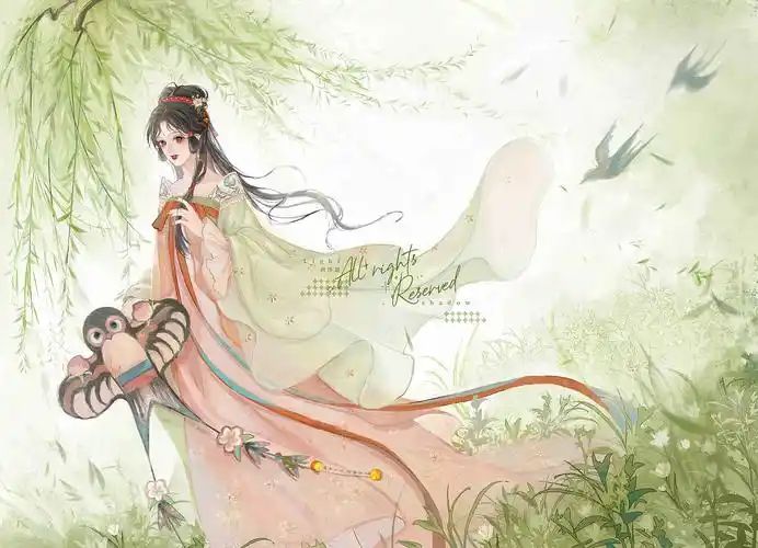 是春天的古风原创少女