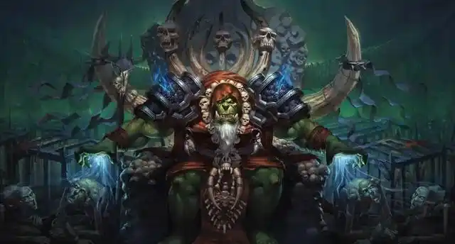 魔兽争霸3:只在战役中出现,没有任何技能,却强到离谱的古尔丹