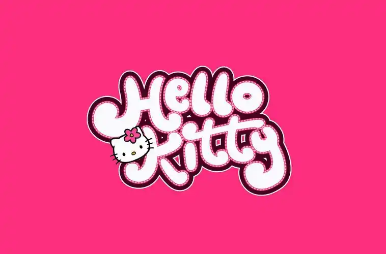 少女凯蒂20款hellokitty字体设计
