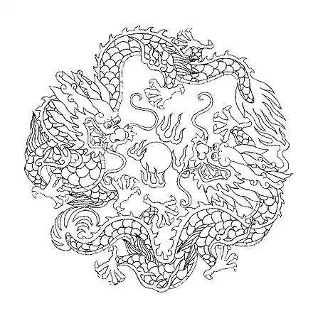 学习制作双龙戏珠图的ps实例教程