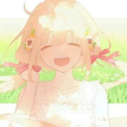 简约清新女头 漫画风格qq头像