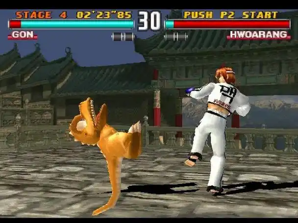 铁拳3 最高难度小恐龙阿贡通关