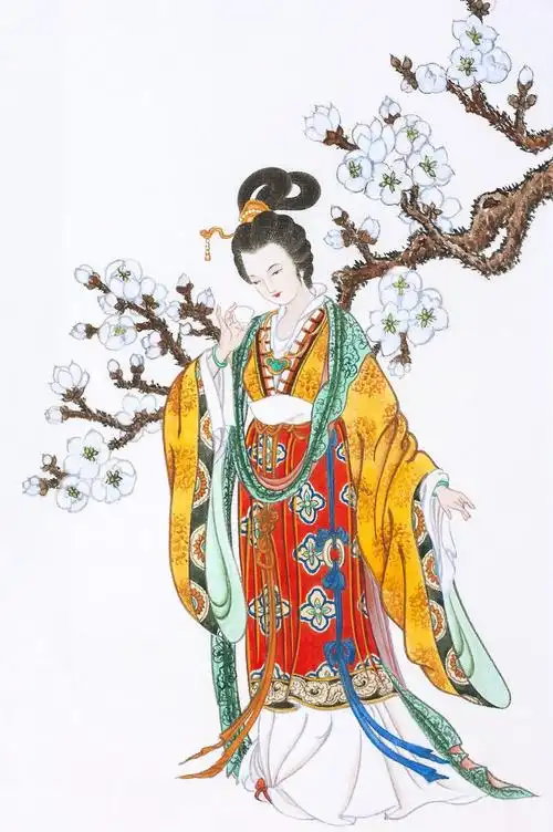 尽管在仕女画中出现的并不一定都是佳丽美女,但人们还是习惯于将仕女