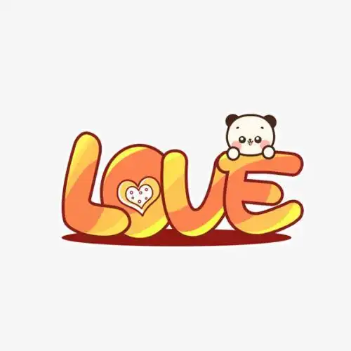 可爱卡通字体头像