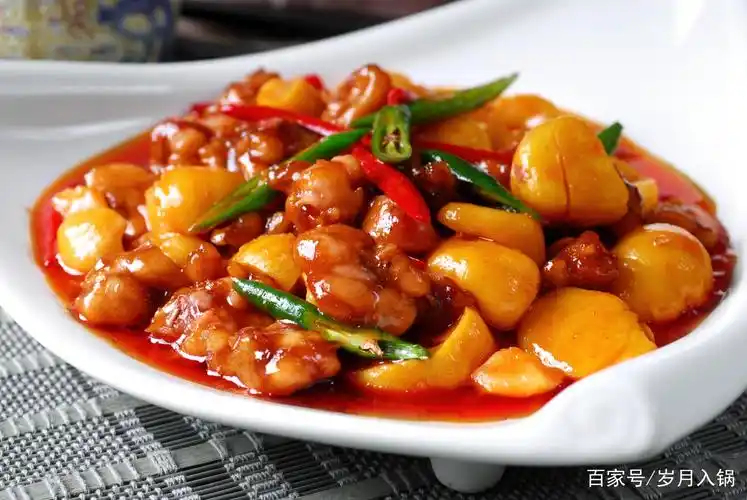 美食图片欣赏——各式美味板栗菜品