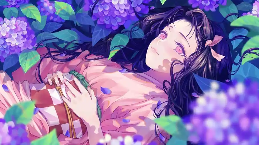 鬼灭之刃动漫人物桌面壁纸高清大图预览1920x1080_卡通动漫下载_美桌