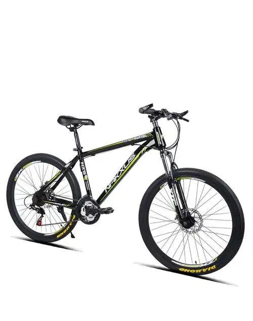 nakxus自行车专场直发货nakxus 26寸黑绿色shimano 21s变速山地车lq