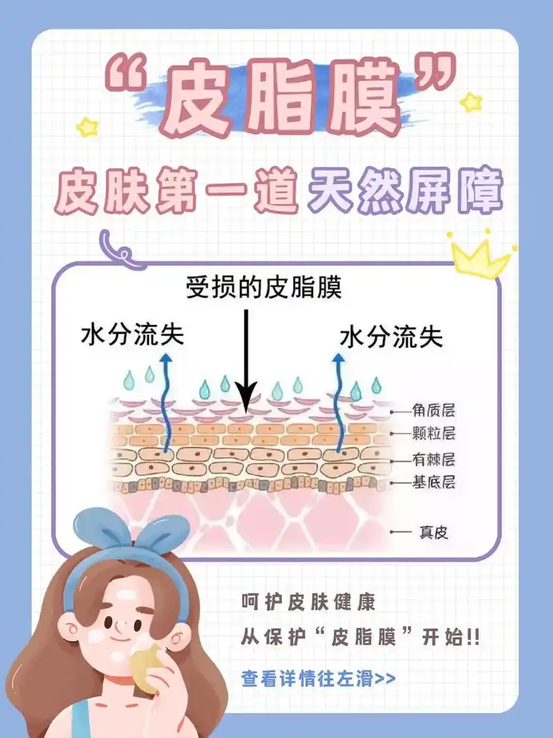 ⚠️呵护皮肤健康✔️从保护"皮脂膜"开始.每到换季😓油腻
