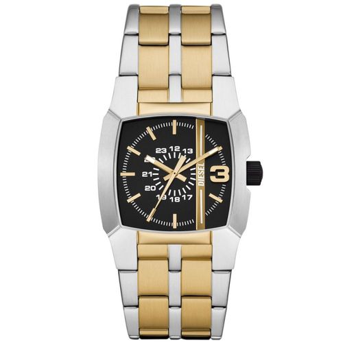 diesel/迪赛男士手表cliffhanger石英机芯双色不锈钢腕表36mm1548