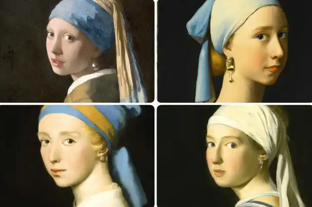 《戴珍珠耳环的少女》被ai化!法国人:这是玷污艺术