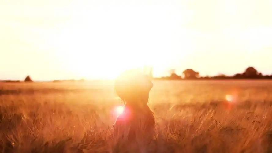 女生图片,女生,温暖,阳光,电脑壁纸,壁纸张开双臂拥抱阳光图片