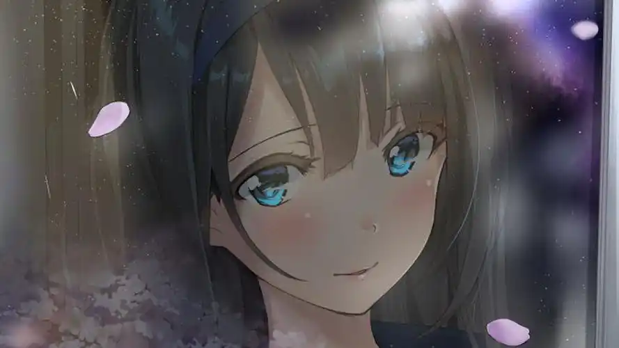 又到樱花落满地唯美二次元樱花主题桌面壁纸 - tt98图片网