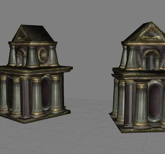 魔兽世界!游戏模型资源!诺森德地区全套建筑!421套!