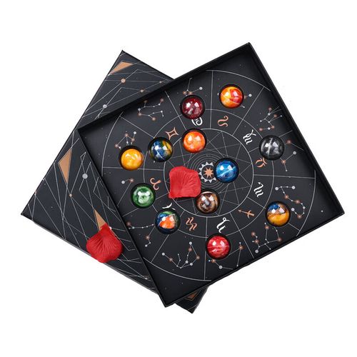 十二星座巧克力12颗礼盒装(送灯)