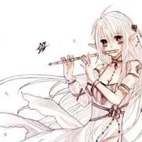 吹竹笛的动漫头像_微信头像图片大全