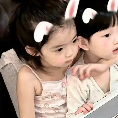 2023萌娃情侣头像最火一对