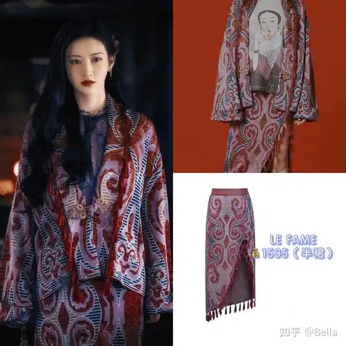 景甜同款司藤风穿搭优雅大气的国潮普通女孩也能变人间富贵花