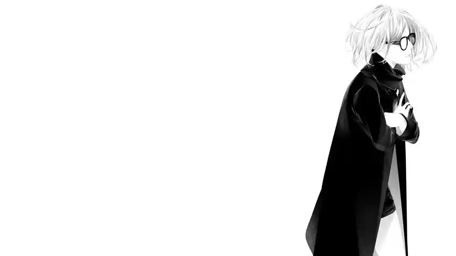 黑白交织下的唯美:插画师爽々唯美意境壁纸合集