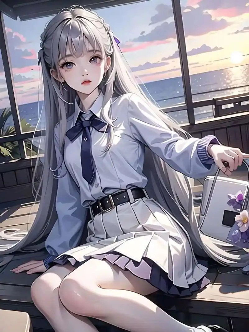 头像壁纸61 jk制服少女 jk制服 校园风 优质头像 绝美壁纸