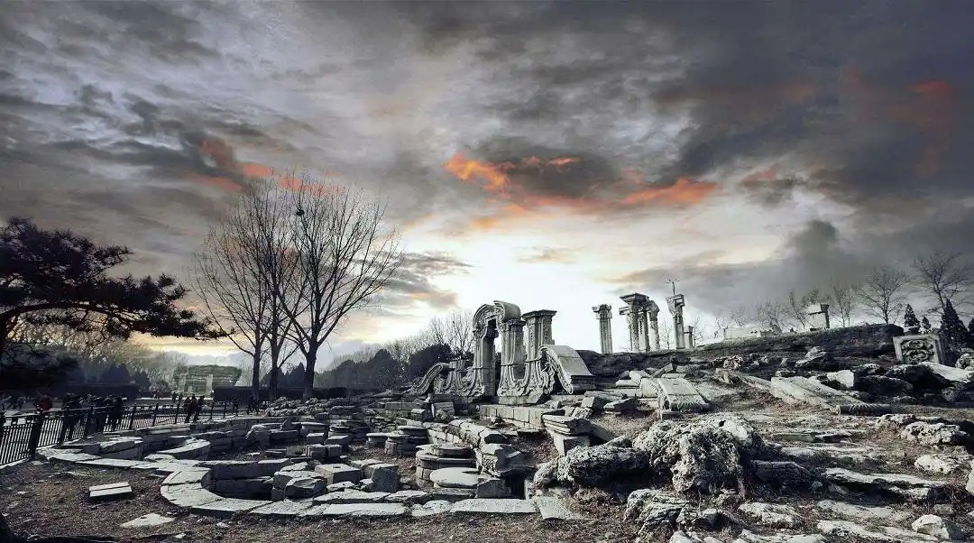 英国公布的圆明园被毁前照片,犹如仙境引世界"轰动" - 简书