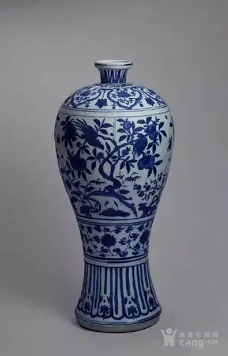 明代青花梅瓶民窑图片_来自藏友皇室收藏8_瓷器_地摊交易_华夏收藏网