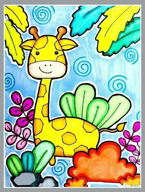 【3至12岁创意儿童画】##【儿童创意美术】儿童画##创意画##日记画