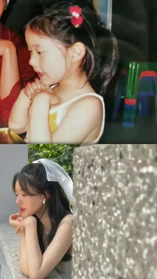 赵露思上小学时的毕业照#露思宝贝小学毕业照,尊嘟好可爱啊,小时候就