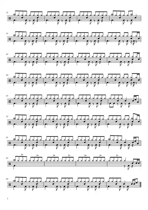 告白气球 周杰伦 鼓谱鼓谱_架子鼓谱 – 鼓谱之家