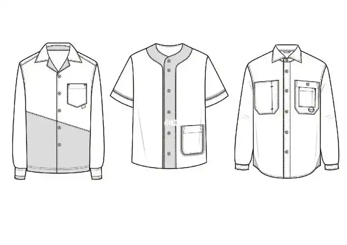 男衬衫/服装款式图打卡—19