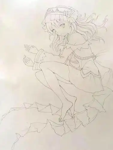 教你如何正确的画动漫美少女