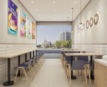 河马小粉螺蛳粉加盟图片_店面装修图片-全球加盟网