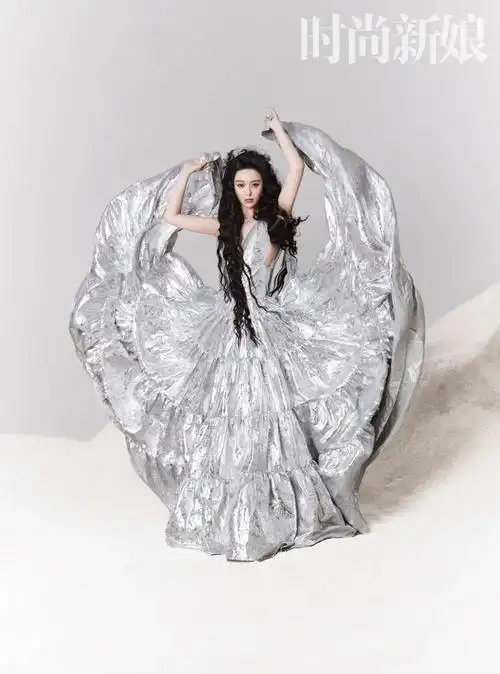 杂志大片发型分享时尚新娘范冰冰