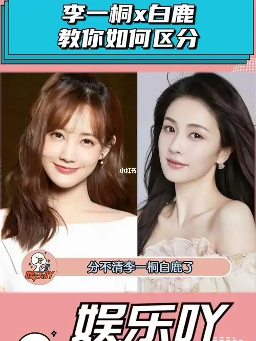 李一桐白鹿一个用眼笑一个用嘴笑