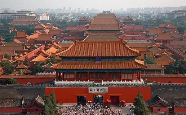 故宫博物院全景图