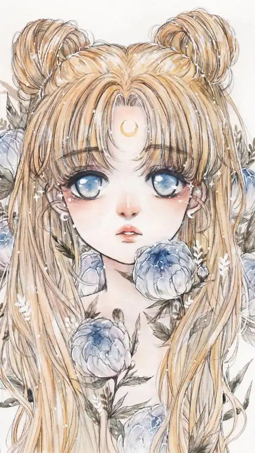 唯美梦幻动漫美少女图片手机壁纸