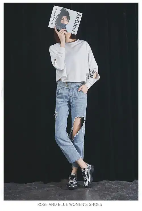 ins网红老爹鞋女2019欧洲站秋季新款透气银色运动鞋反光休闲鞋潮