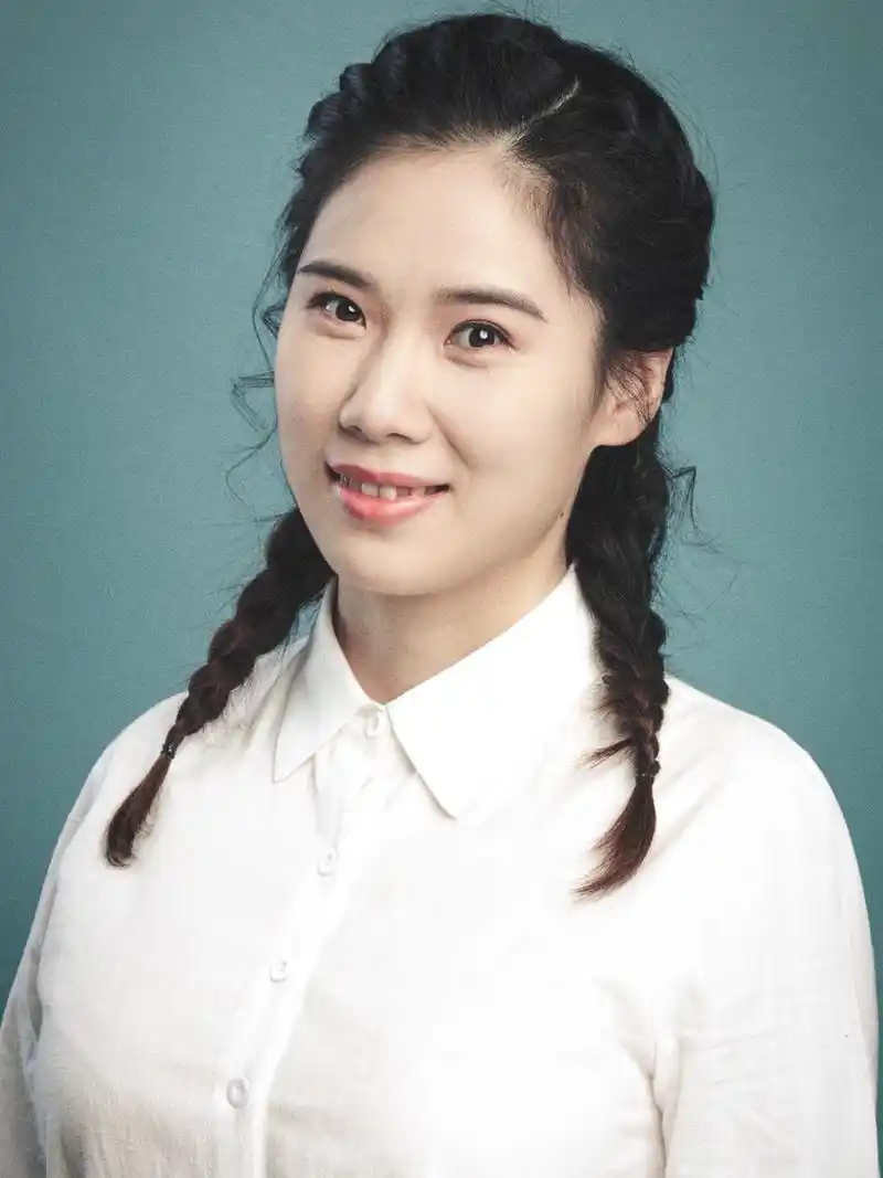 天真蓝登记照 芳华照