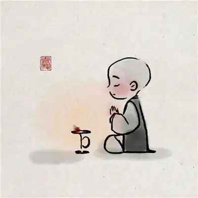 静心禅意小头像图片