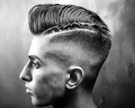 最帅的莫西干短发寸头发型