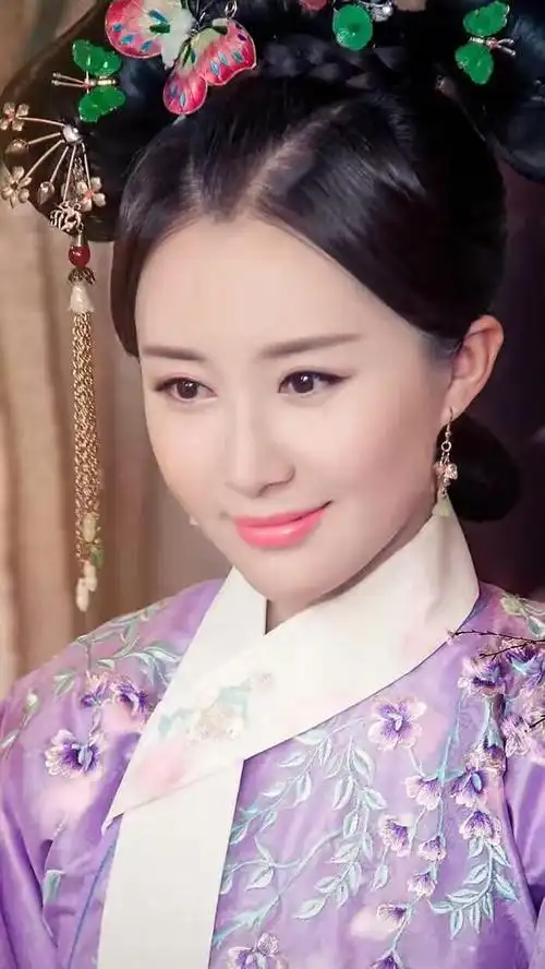 舒畅的古装扮相