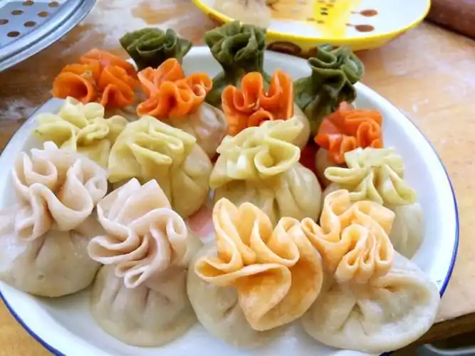 五色花包子的做法,五色花包子怎么做好吃,五色花包子的家常做法 - 京