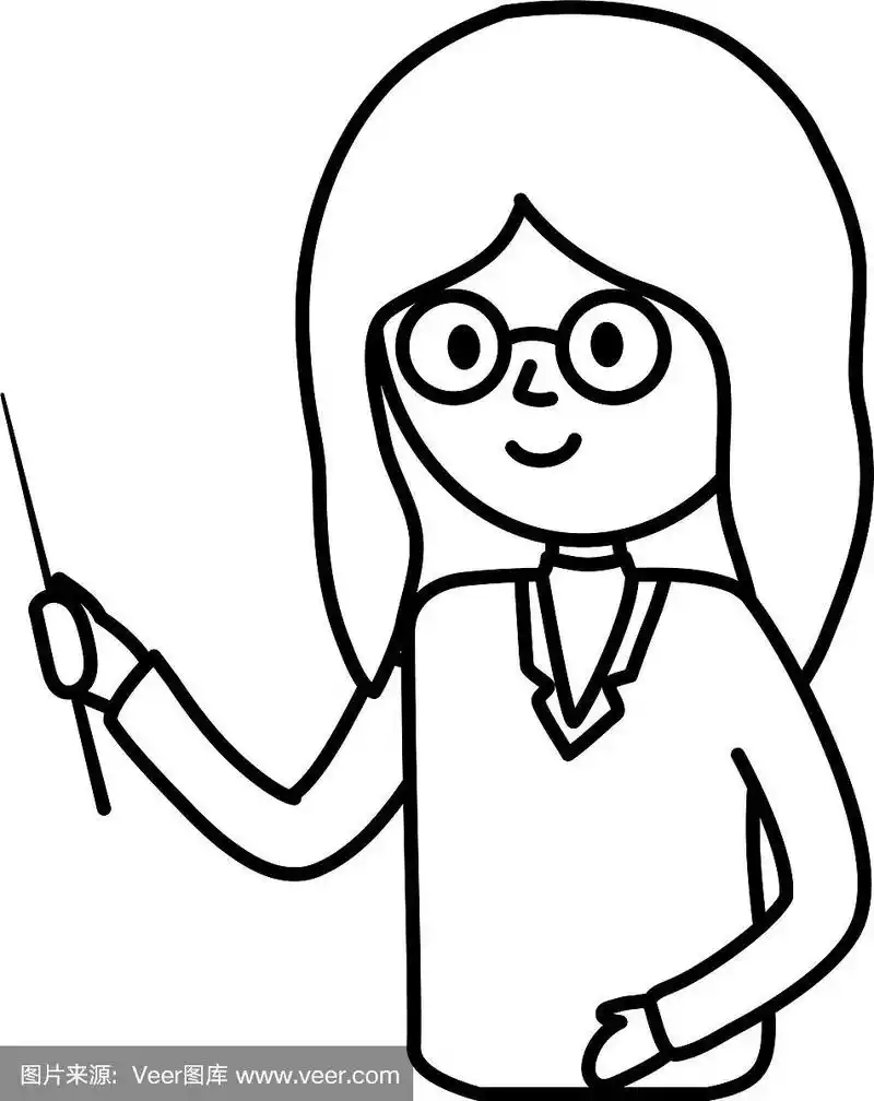 女青年教师教育性格粗线