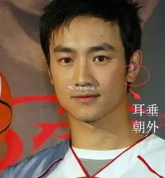 耳垂的朝向也很有讲究耳垂朝口为享福之相,代表了食禄与富贵.