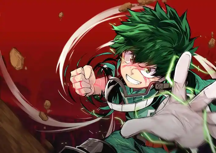 《我的英雄学院:两位英雄》超炫壁纸,又酷又帅气