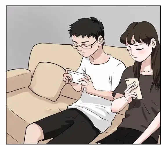 搞笑漫画夫妻去医院检查病情自己把自己吓坏了